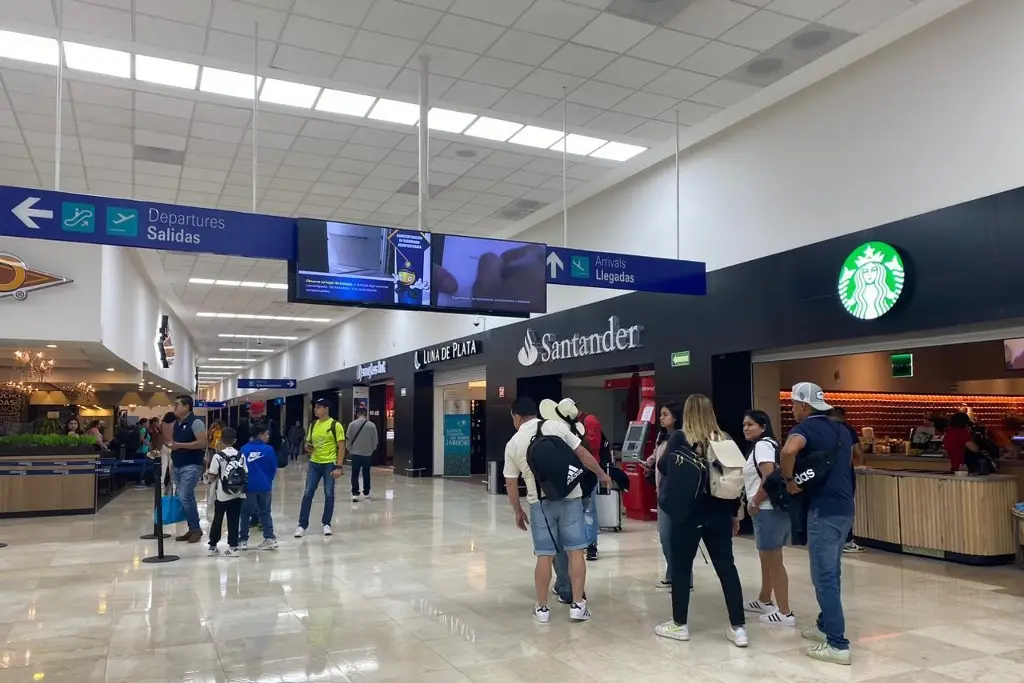 Imagen Desvían aeronave por fuerte norte en Veracruz 