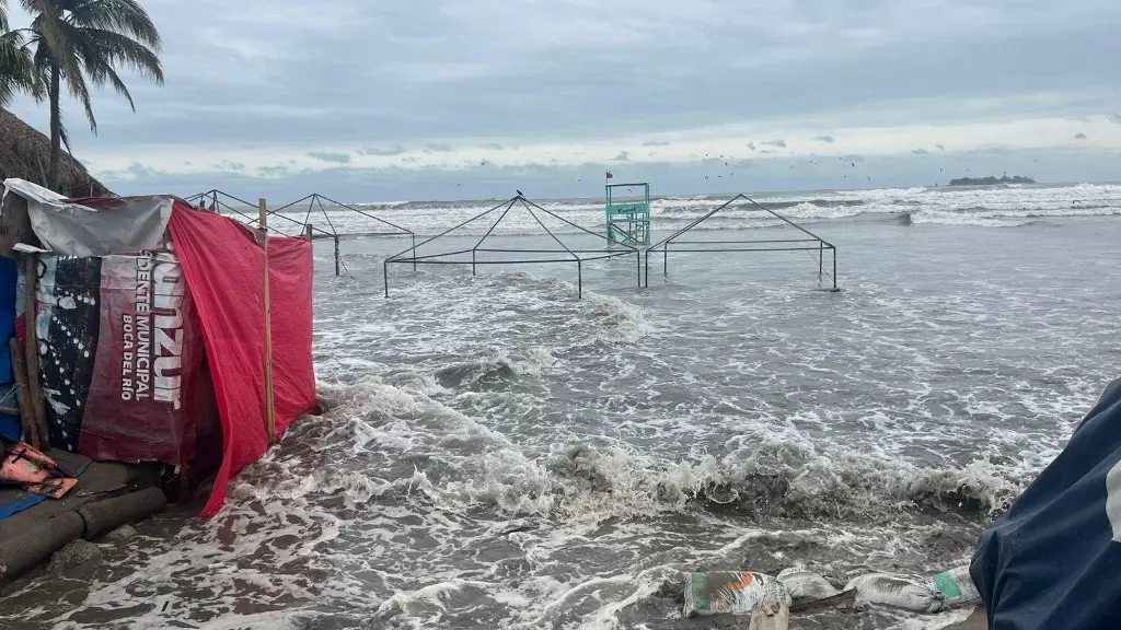 Imagen Marejada en playas de Villa del Mar