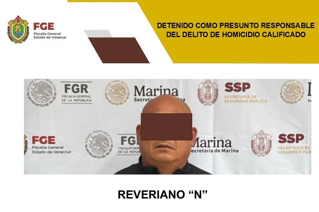 Imagen Detienen a Reveriano 'N', aspirante de Morena a la alcaldía de Coxquihui, Veracruz