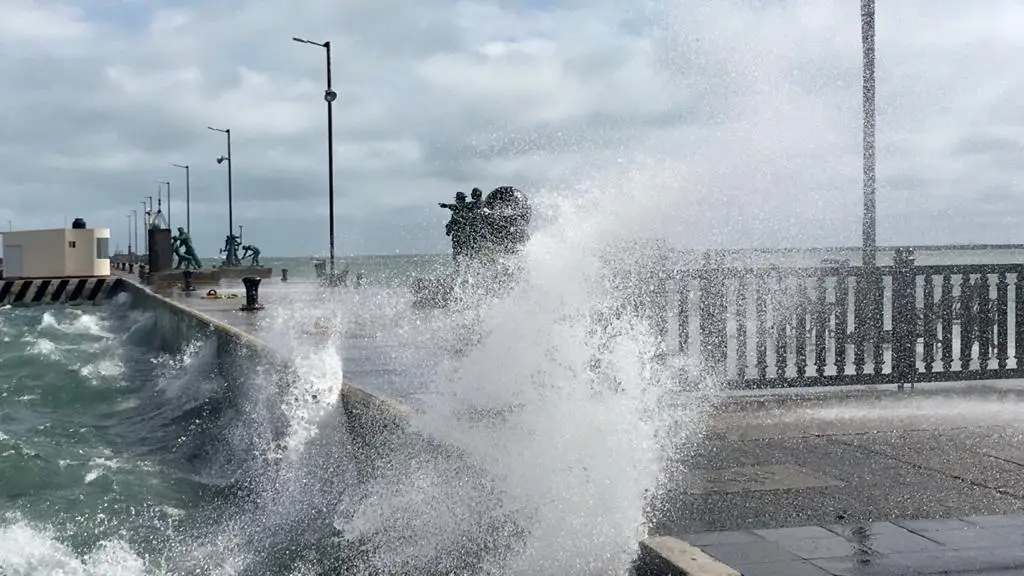 Imagen Esta ha sido la racha máxima del viento del norte este viernes en Veracruz