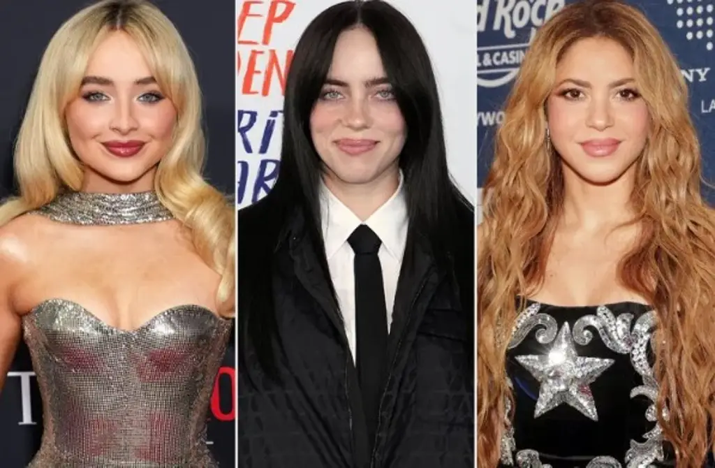 Imagen Billie Eilish, Sabrina Carpenter y Shakira acutarán en la gala de los Grammy