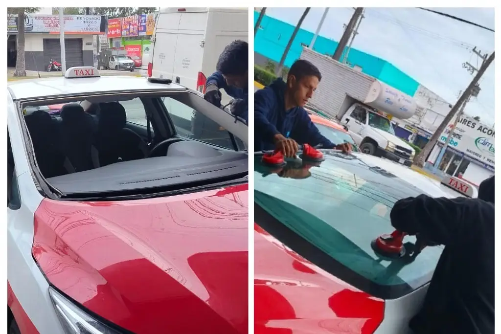 Imagen Nortazo deja daños en cristales de autos 