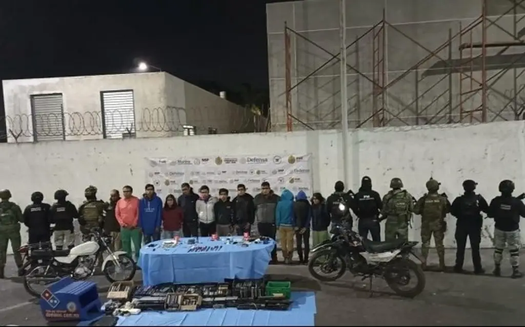 Imagen Detienen a 12 presuntos integrantes de la delincuencia en Orizaba y Ciudad Mendoza