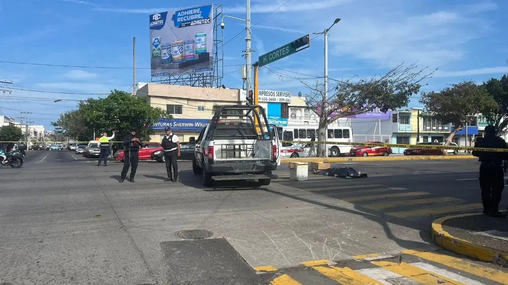 Imagen Muere atropellado por camión urbano en calles del Centro de Veracruz