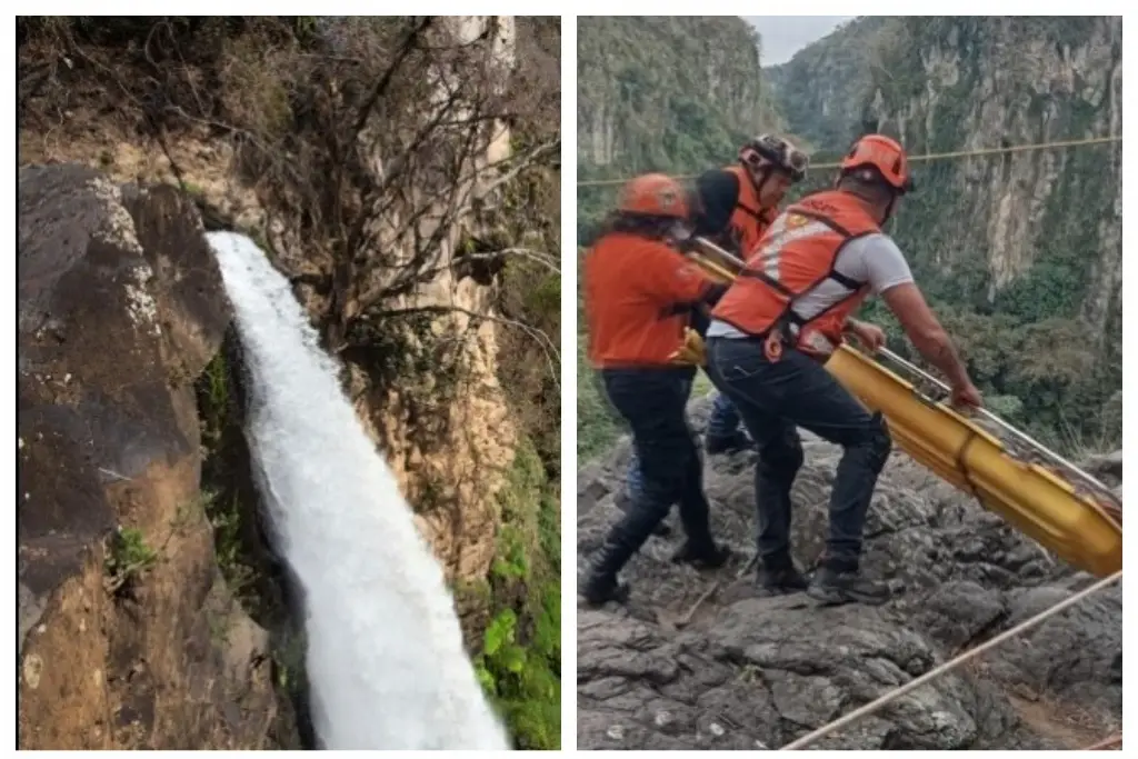 Imagen Hombre muere al caer a barranco en el cañón de Xoltepec, Veracruz