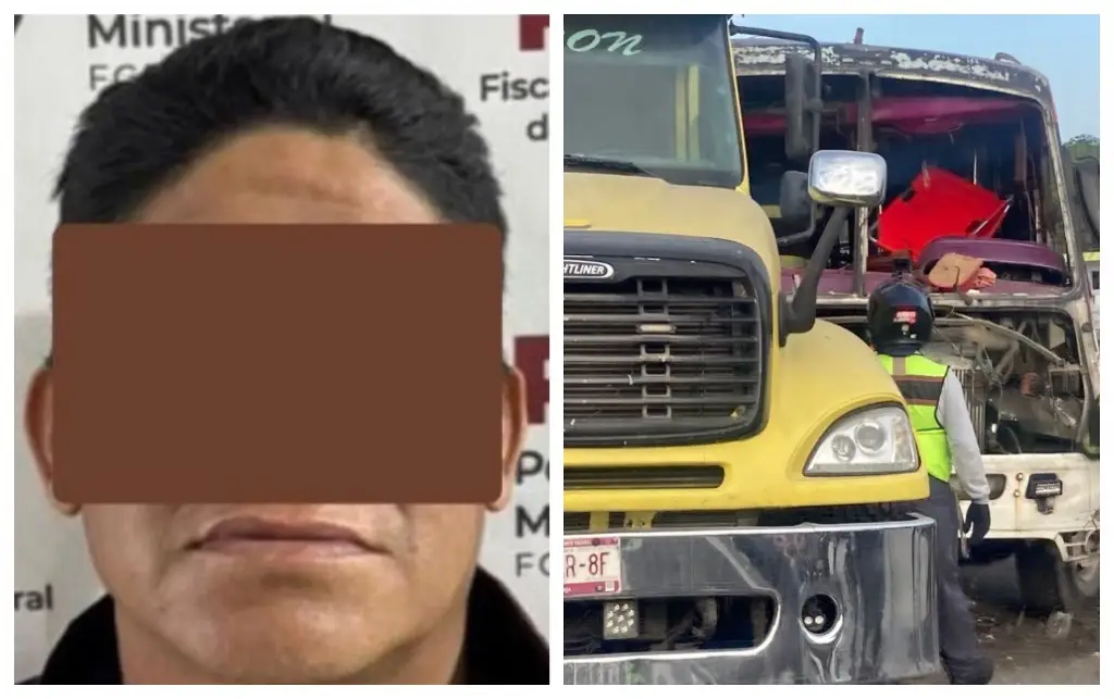 Imagen Vinculan por homicidio a presunto responsable del accidente de urbano en la Veracruz- Cardel