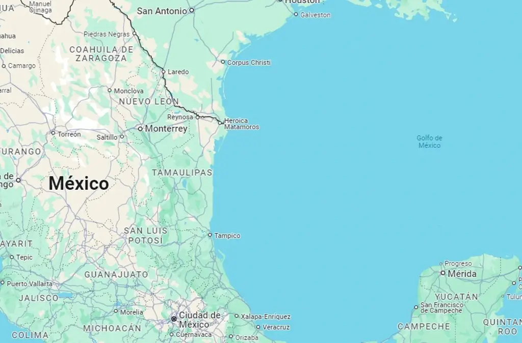 Imagen Google anuncia cambio de nombre del Golfo de México a 'Golfo de EU' en Maps