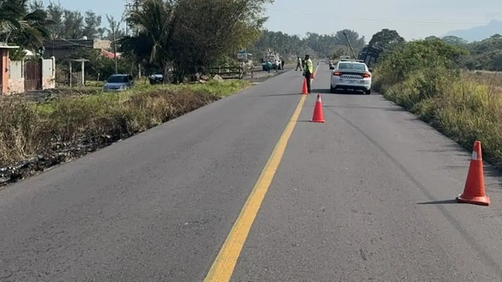 Imagen Se registra el cierre parcial de circulación en carretera de Veracruz; es por esta razón