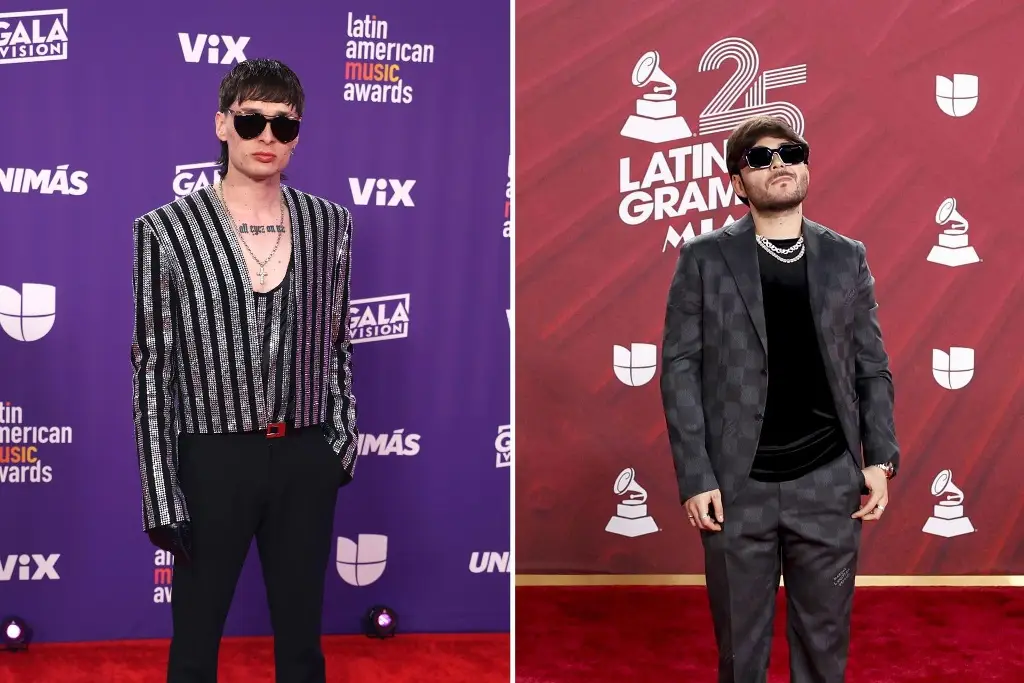 Imagen Peso Pluma y Tito Double P recibirán premios en los BMI Latin Awards 2025