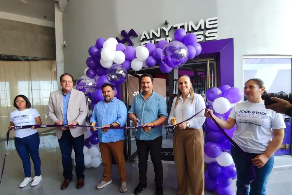 Imagen Abren en Veracruz la sucursal número 100 de ANYTIME FITNESS 