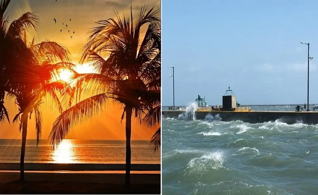 Imagen Este jueves el día más cálido, luego frente frío, evento de norte y descenso de temperatura en Veracruz 