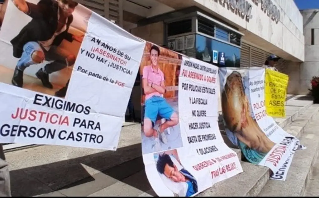 Imagen Exigen justicia por asesinato de Gerzon Asael Castro, a 4 años de su muerte 