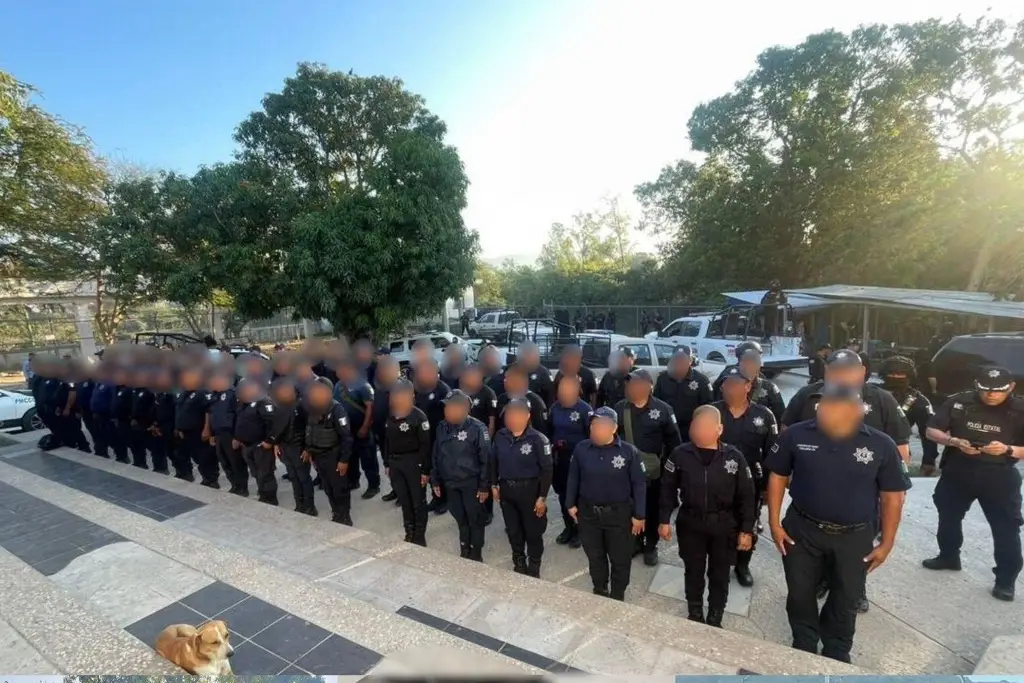 Imagen Detienen a 87 policías de Chiapas, incluido el director de la corporación