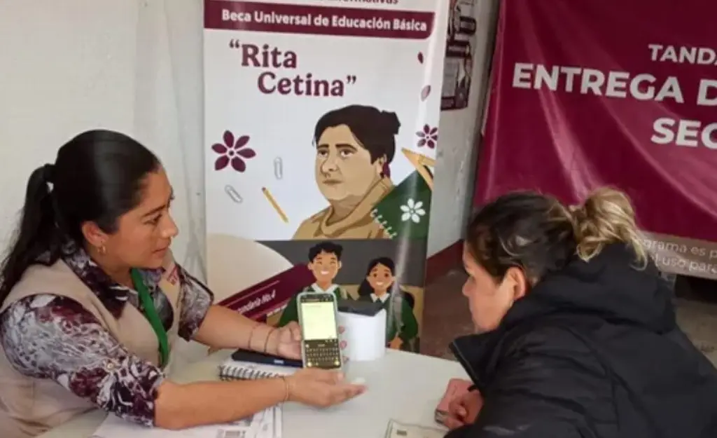 Imagen Así entregarán tarjetas de la Beca Universal Rita Cetina en Veracruz