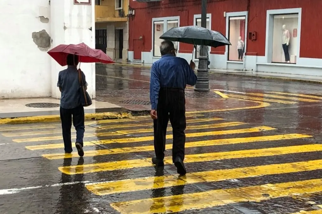 Imagen Cielo nublado en Veracruz, ¿A qué hora podría llover?