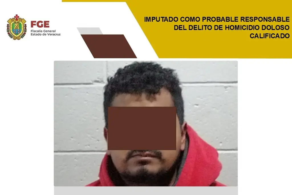 Imagen Lo imputan por presunto homicidio doloso calificado al sur de Veracruz 