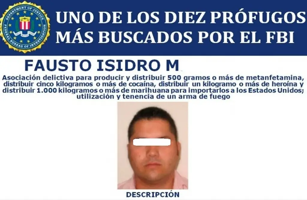 Imagen Suman a 'El Chapo Isidro' a la lista de 'Los diez fugitivos más buscados' del FBI