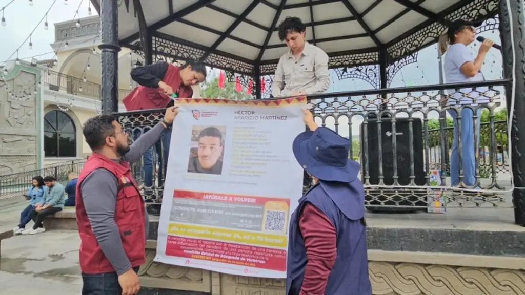 Imagen Colectivos se unen para exigir localización de padre buscador al norte de Veracruz 