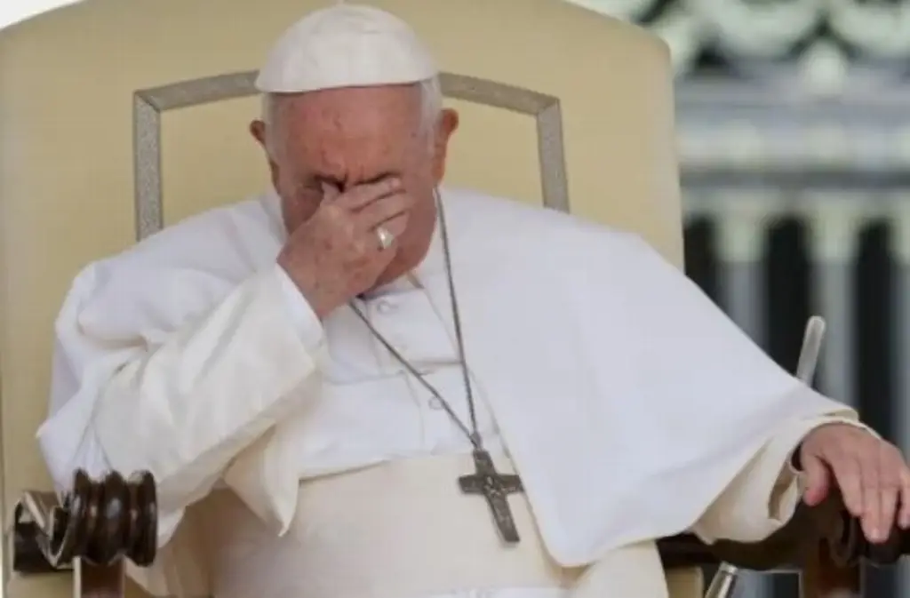 Imagen Papa Francisco acude con 'fuerte resfriado' a la audiencia general