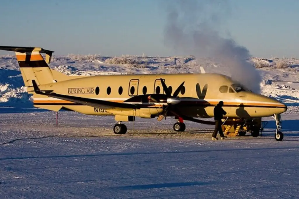 Imagen Desaparece avión con 10 personas en Alaska