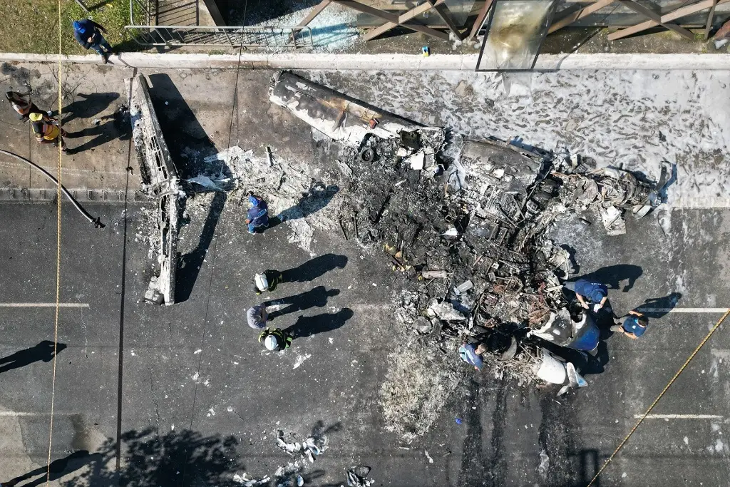 Imagen Desplome de avioneta en Brasil deja 2 muertos y 6 heridos