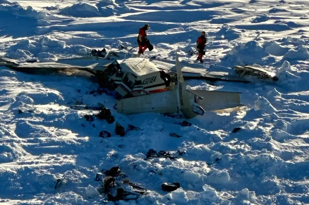 Imagen Al menos 3 muertos tras localizar restos de avión que desapareció en Alaska