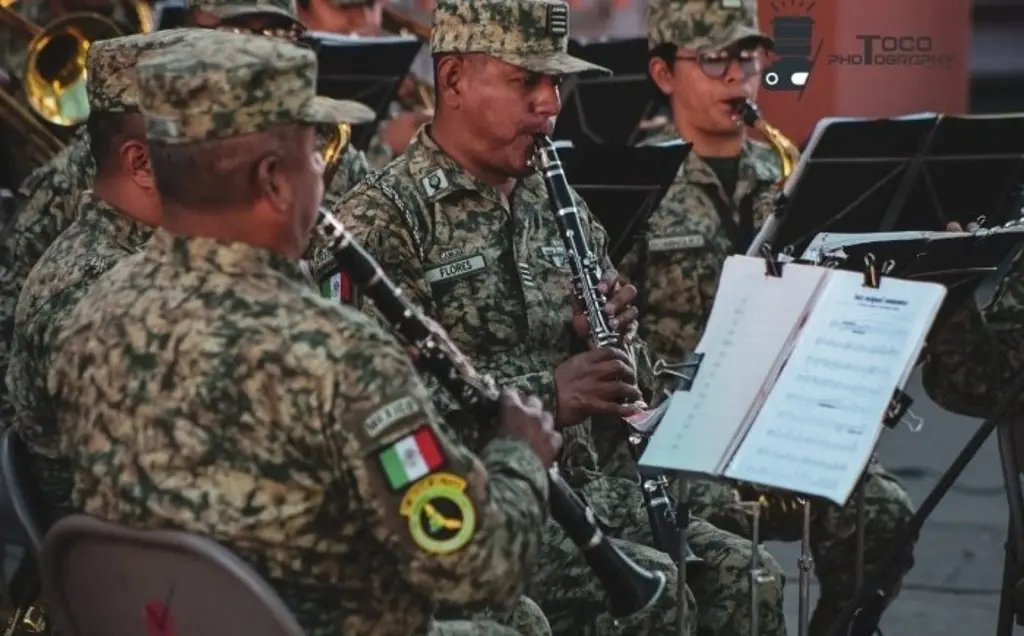 Imagen Ofrecerán concierto en Veracruz por Día del Ejército Mexicano