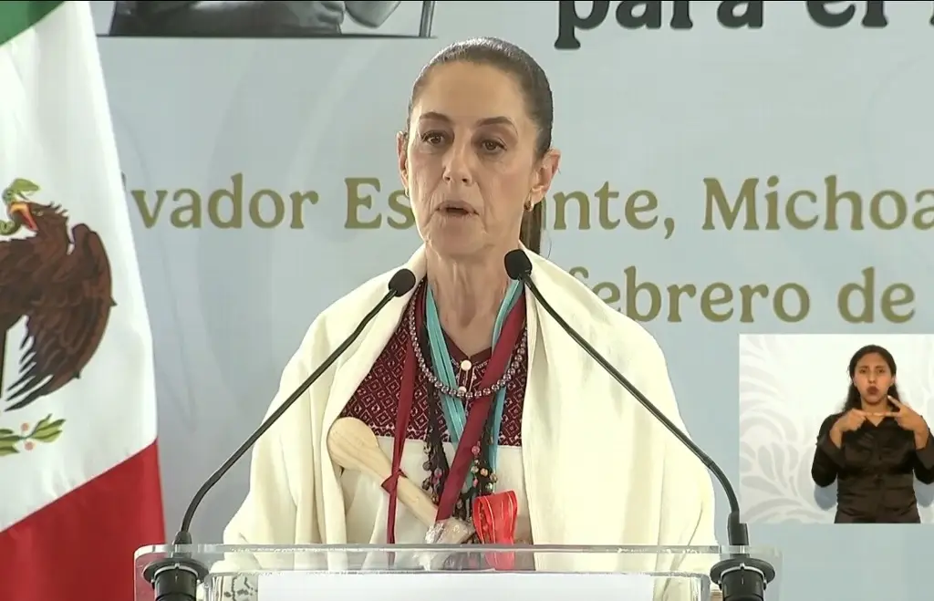 Imagen ¡Que nadie se atreva a violar nuestra soberanía!, advierte Sheinbaum