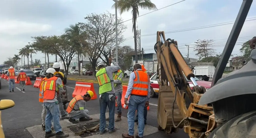 Imagen Inicia el cierre vial de forma parcial en Miguel Alemán en Veracruz 