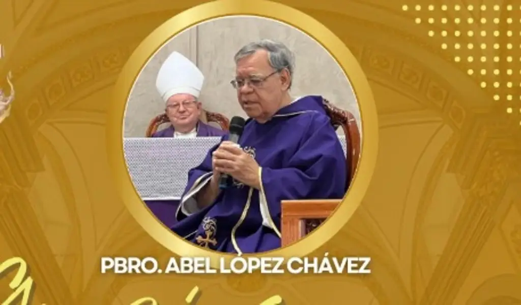 Imagen Se jubila el padre Abel López de Veracruz 