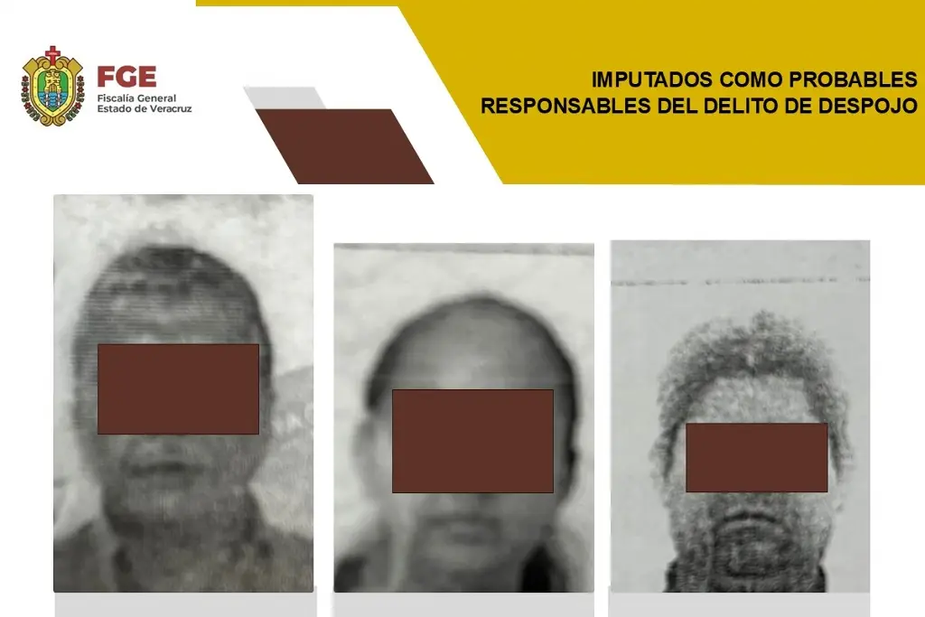 Imagen Los imputan por el delito de despojo al sur de Veracruz