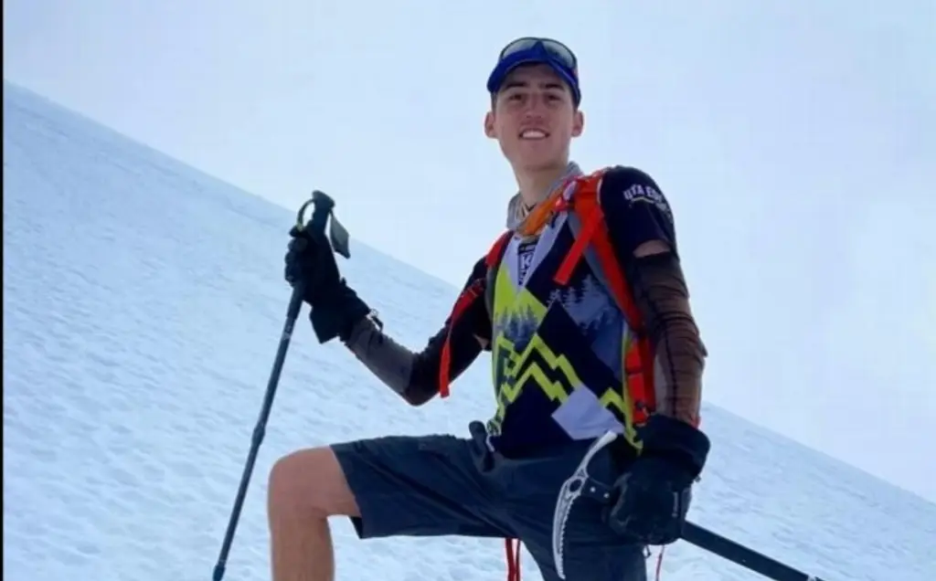 Imagen La vida es para vivirla: David Villarreal, antes de morir en el Pico de Orizaba