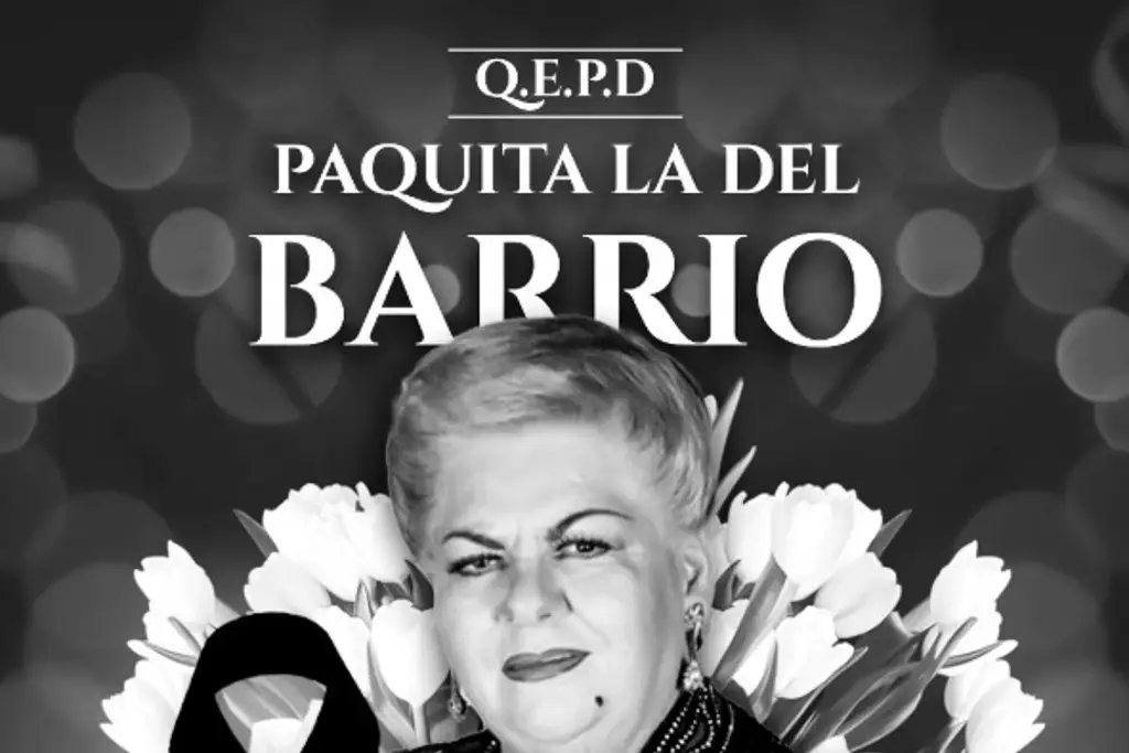 Imagen Así fans despidieron a Paquita la del Barrio en Garibaldi