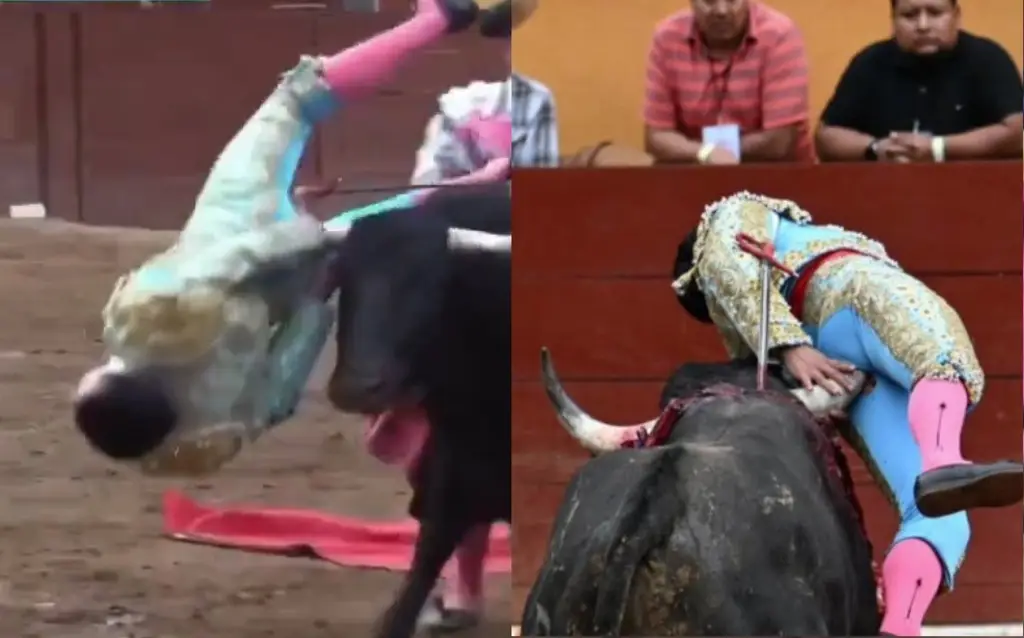 Imagen Toro clava cuerno al torero Emilio Macías. Este es su estado de salud (+Video)