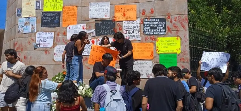 Imagen 'Castigo ejemplar para el asesino de Pablo Ortigoza', exigen estudiantes en Orizaba, Veracruz