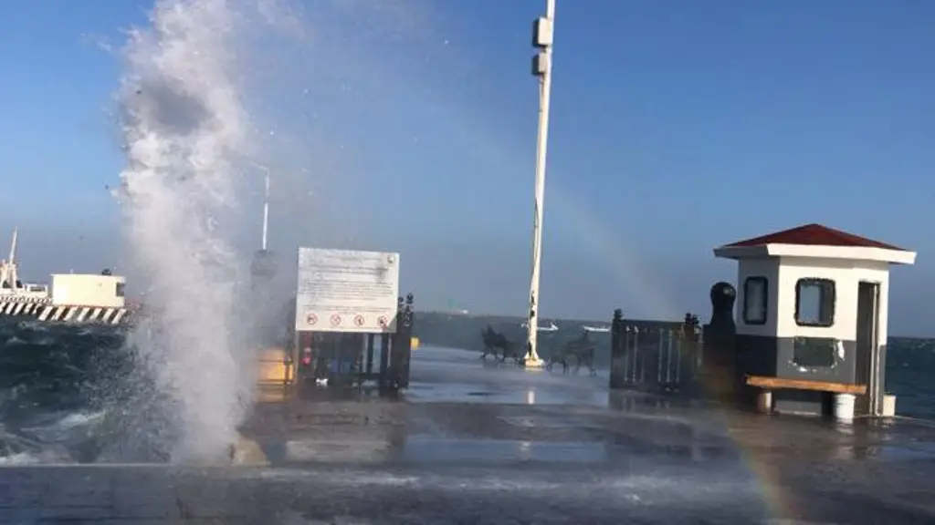 Imagen A esta hora del miércoles prevén máximas rachas por norte en Veracruz-Boca del Río