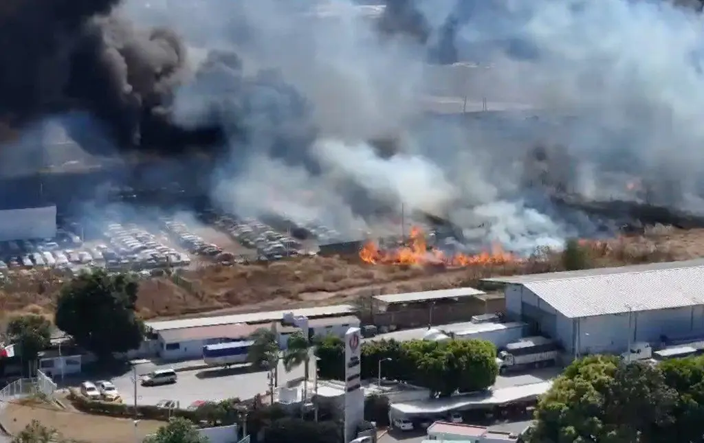 Imagen Más de 450 vehículos nuevos fueron consumidos por el fuego