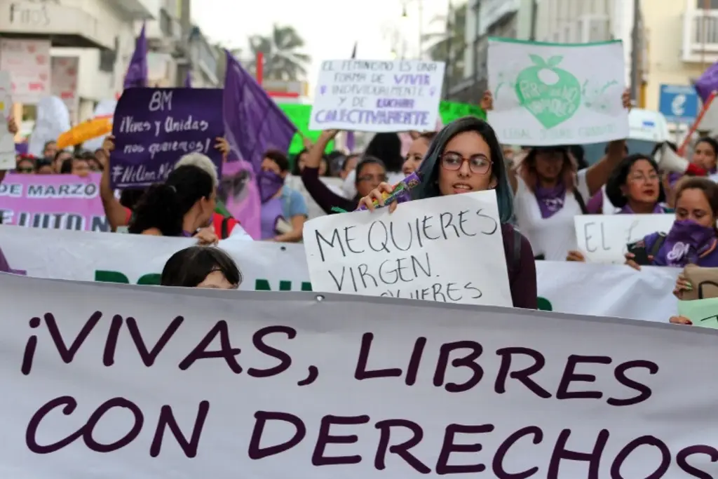 Imagen Estas son las marchas que habrá en Veracruz el 8M, Día Internacional de la Mujer