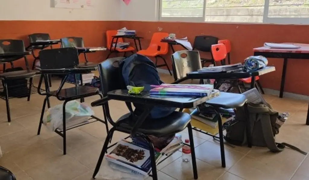 Imagen En menos de una semana, roban 3 veces en telesecundaria al norte de Veracruz 