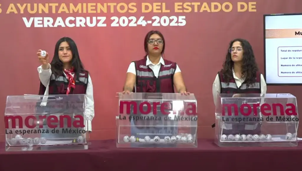 Imagen Tras sorteo, ellos son los aspirantes a regidores por Morena en Boca del Río