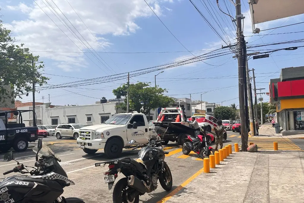 Imagen Choque en Veracruz deja dos lesionados