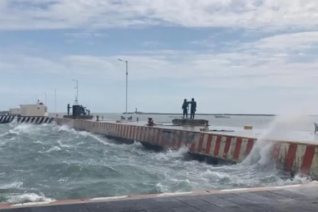 Imagen Se acerca otro norte para Veracruz con rachas superiores a 80 km/h