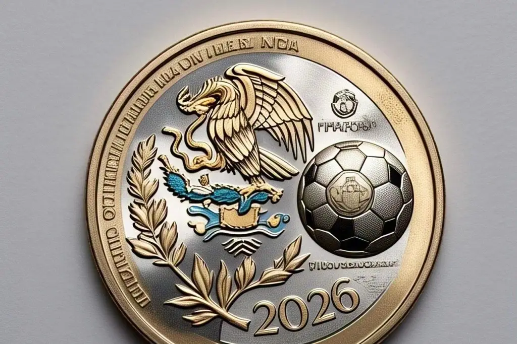 Imagen Habrá moneda conmemorativa de 25 pesos por el Mundial 2026