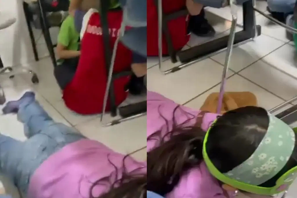 Imagen Se resguardan 'pecho-tierra' en escuela de Culiacán en balaceras (+Video)