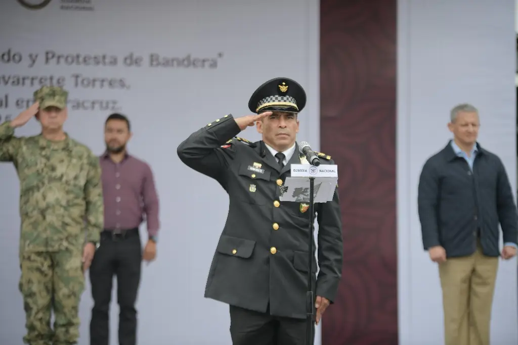Imagen Asume el General Iván Navarrete Torres como Coordinador de la Guardia Nacional en Veracruz