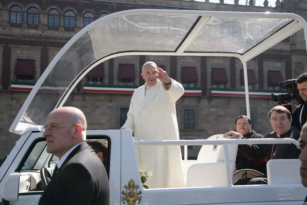 Imagen Así fue la última visita del Papa Francisco a México 