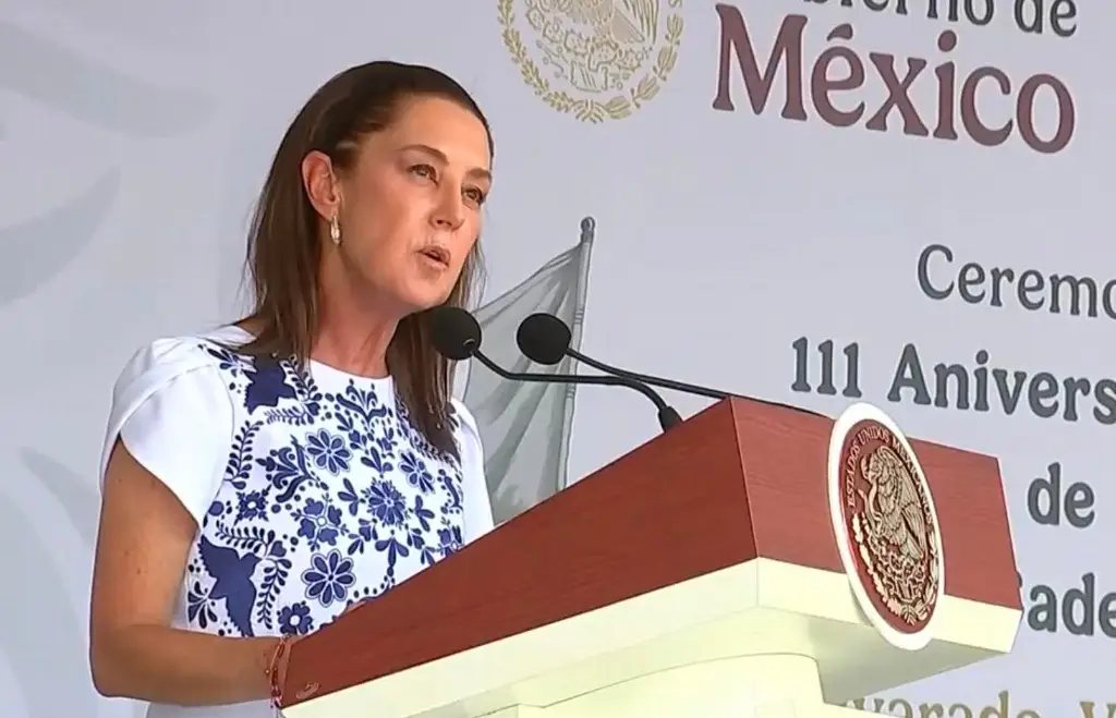 Imagen Sólo los vendepatrias están a favor de ir a buscar ayuda al extranjero: Claudia Sheinbaum