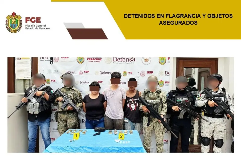 Imagen Cateo deja 3 detenidos y varios objetos asegurados en Amatlán, Veracruz 