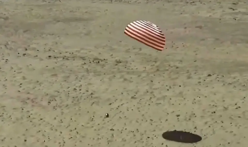 Imagen Astronautas chinos regresan a la Tierra tras permanencia de 6 meses en estación espacial