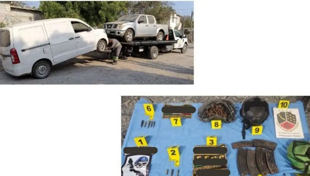 Imagen Fiscalía catea casa en Tantoyuca y asegura armas, municiones y vehículos robados